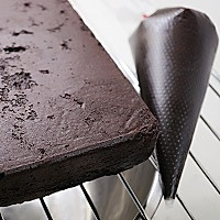 經典巧克力布朗尼#美的烤箱菜譜#的做法圖解15