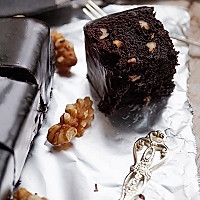經典巧克力布朗尼#美的烤箱菜譜#的做法圖解19