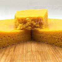 南瓜馬拉糕，成品色澤金黃、香甜可口、Q彈有嚼勁。的做法圖解19