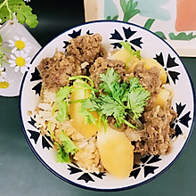 肉丸土豆焖飯（電飯鍋版）
