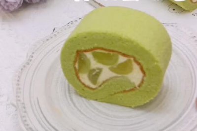 斑斓青提蛋糕卷