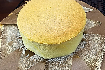 原味古早蛋糕—燙面蒸蛋糕（6寸圓模具）