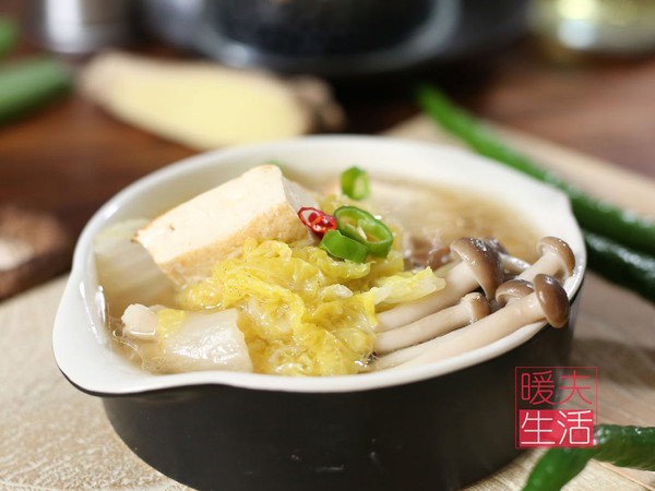 白菜豆腐湯